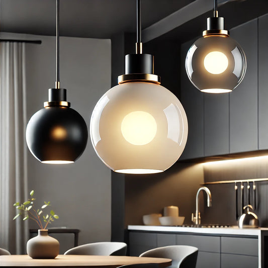 SphereGlow pendant lamp